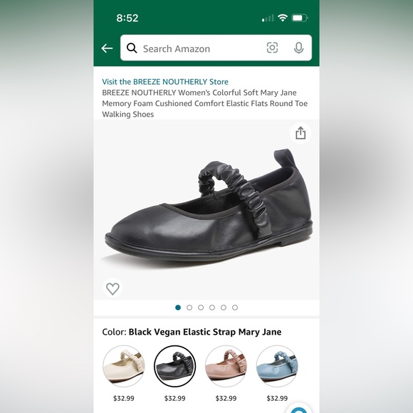 Women’s Breeze Noutherly Ballet Slippers - Picture 1 of 6